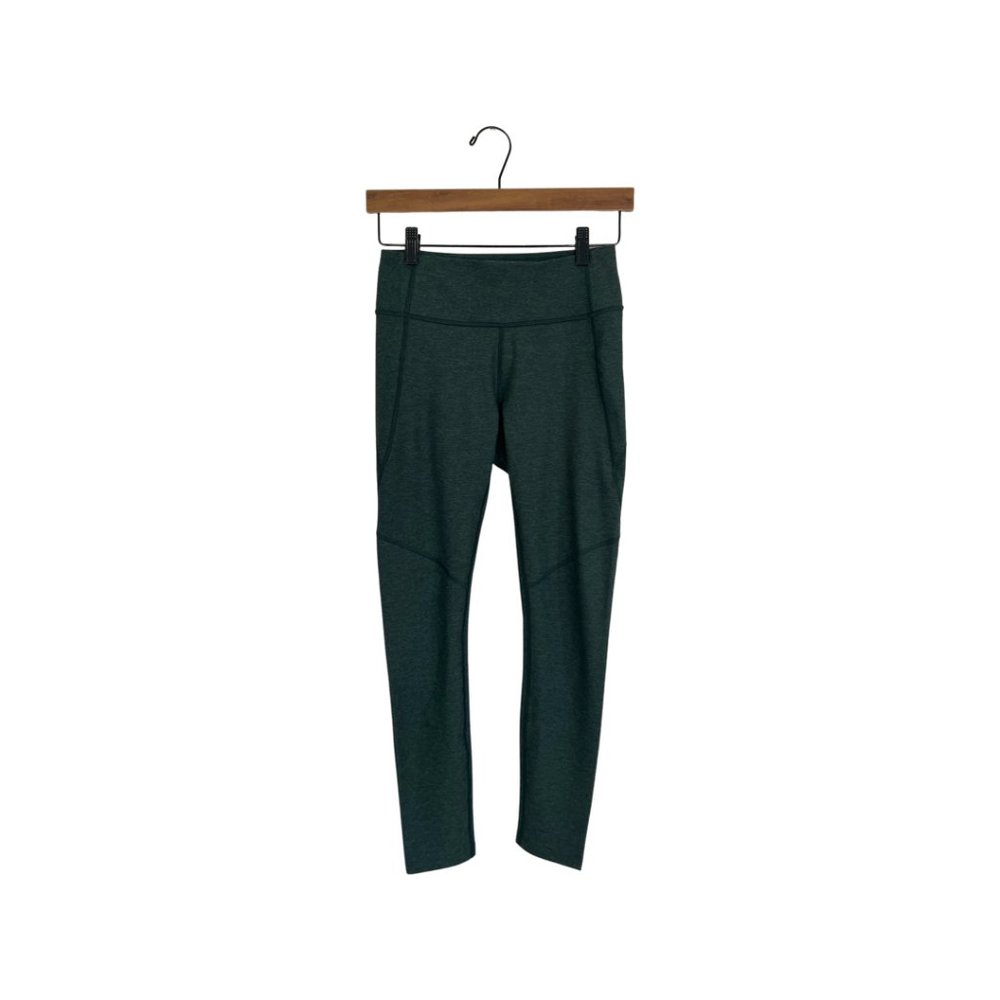 Outdoor Voices 7/8 Leggings in Pine Green Heather, S